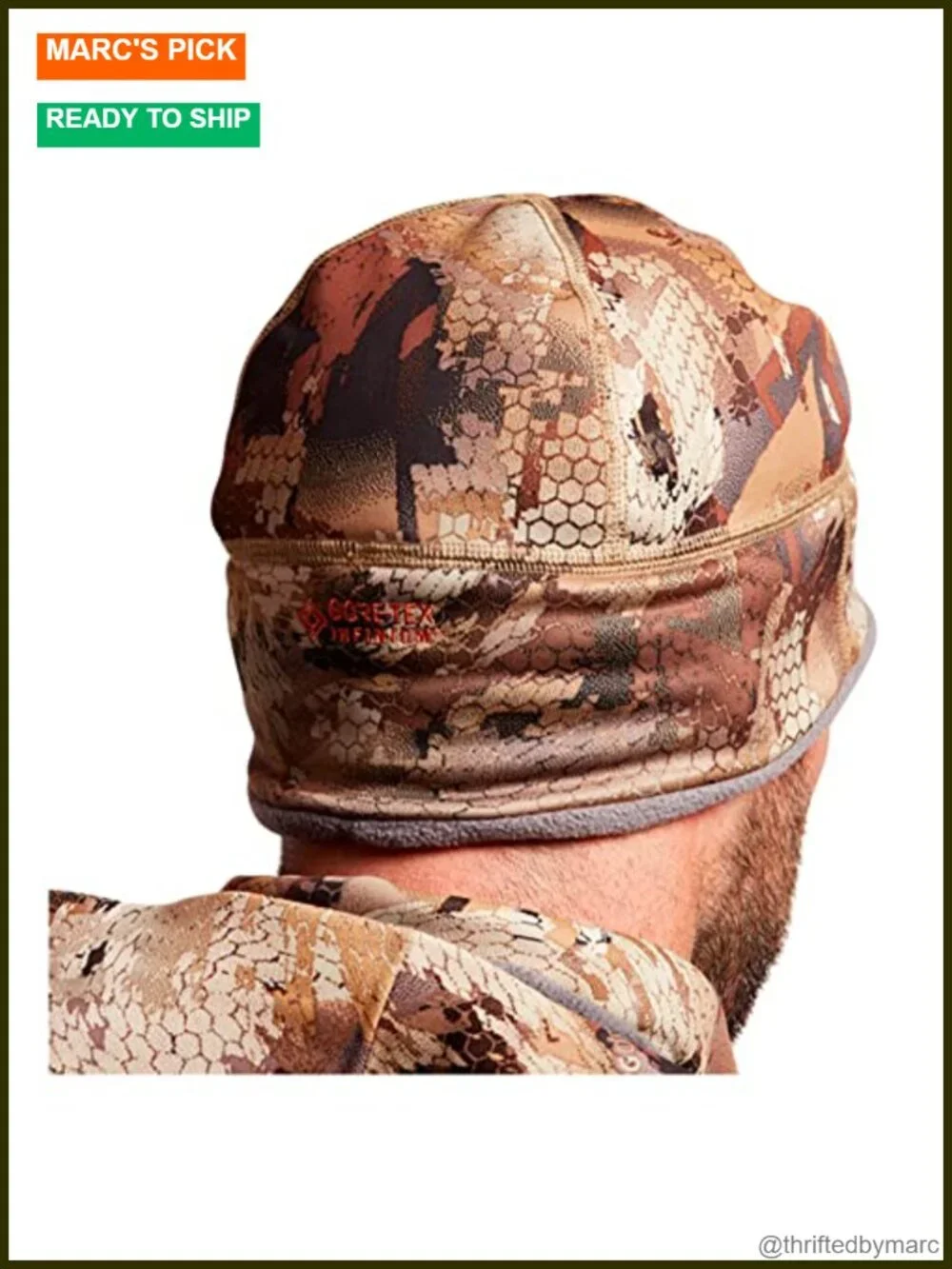 Windproof Hunting Beanie - 100% Polyester Stretch Fit for Outdoor Activities